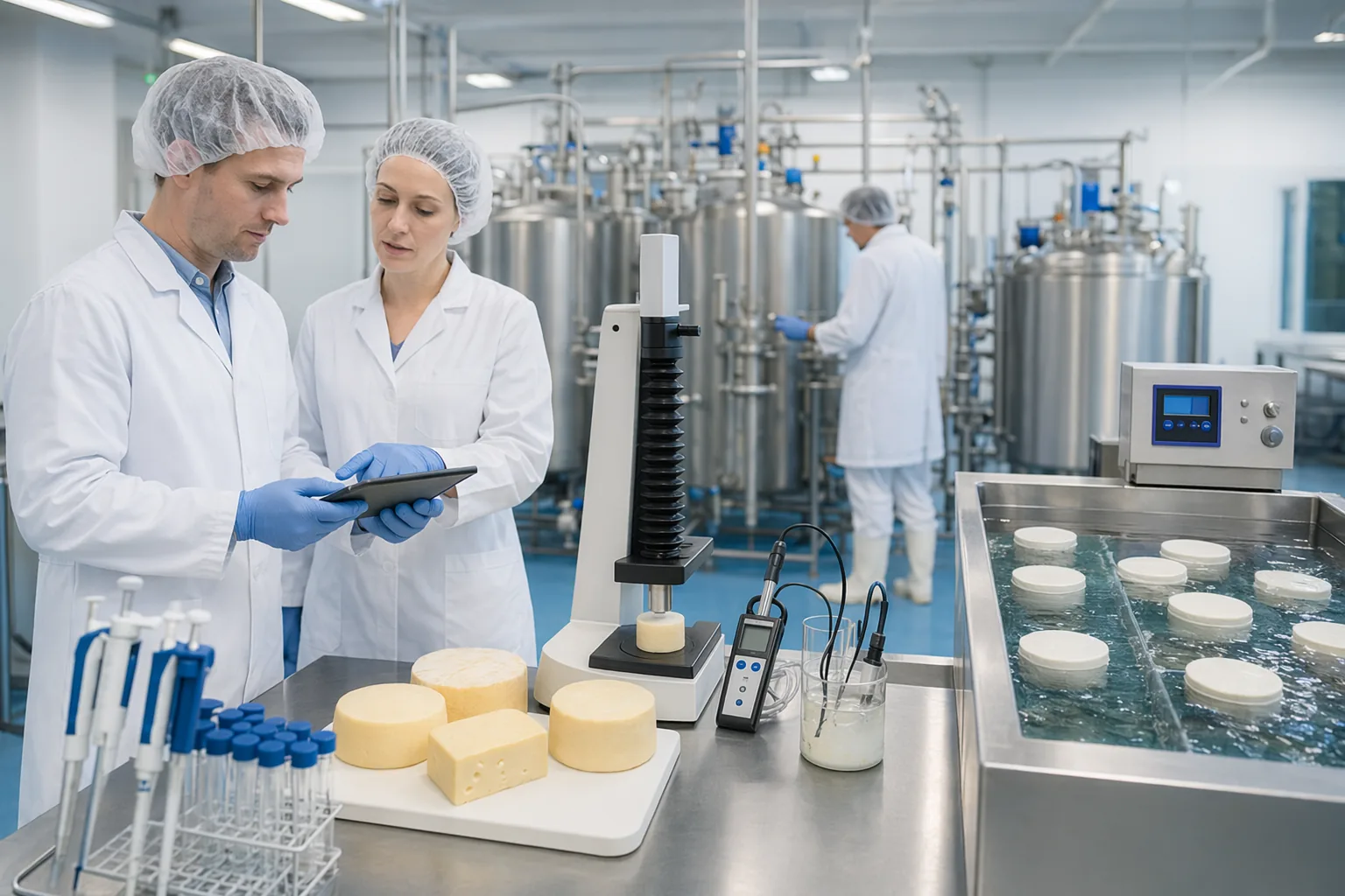 Deaminase Enzyme for Cheese: Protein Deaminase Dosage, pH, and Temperature